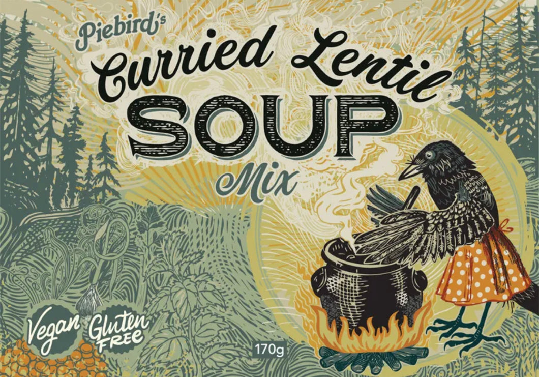Curried Lentil Soup Mix Piebird