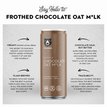 Load image into Gallery viewer, Frothed Chocolate Oat Milk

